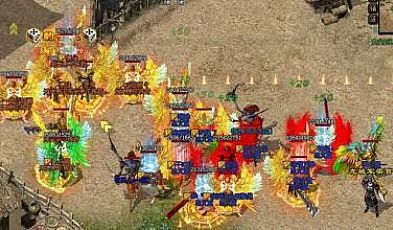 五个玩家有祖玛卫士的样子收获